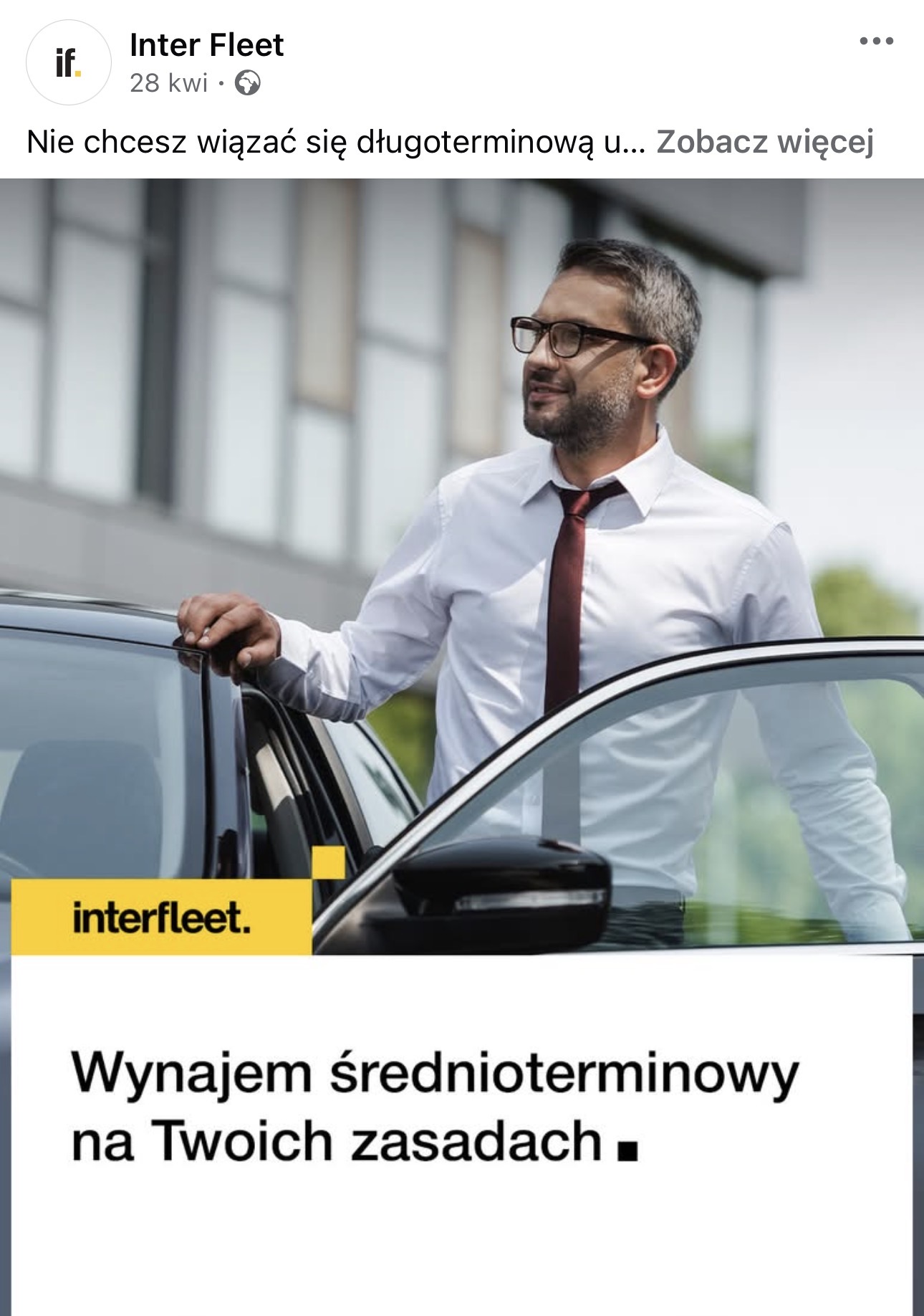 Post statyczny Inter Fleet — wynajem średnioterminowy na Twoich zasadach